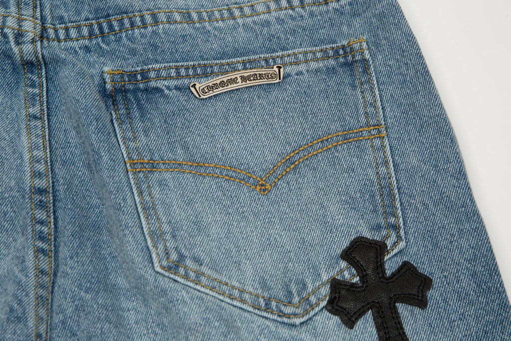 CHROME HEARTS X LEVI'S CROSS PATCH JEANS - netstar®