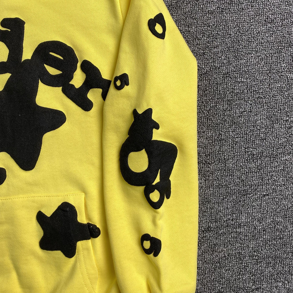 SP5DER BELUGA HOODIE GOLD - netstar®
