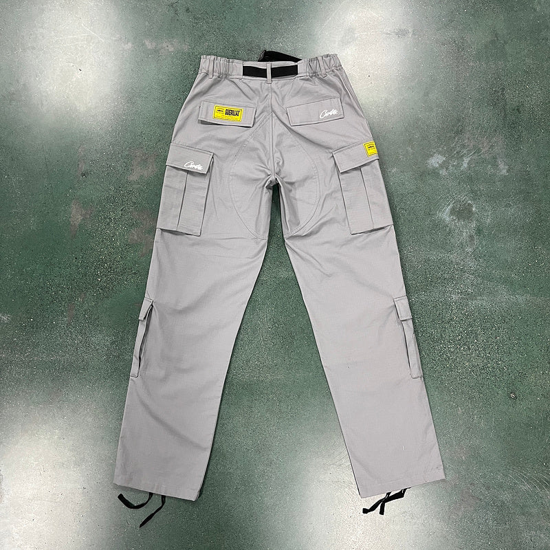 CORTEIZ CARGO PANTS STONE GREY - netstar®