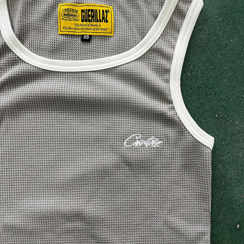 CORTEIZ OG CONTRAST TANK TOP WHITE - netstar®