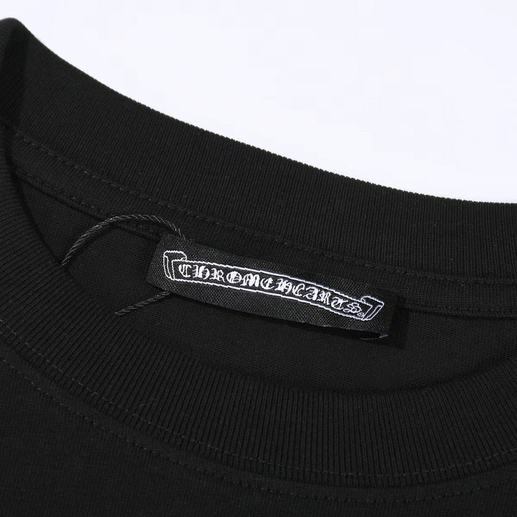 CHROME HEARTS WHITE DOUBLE CROSS T-SHIRT BLACK - netstar®