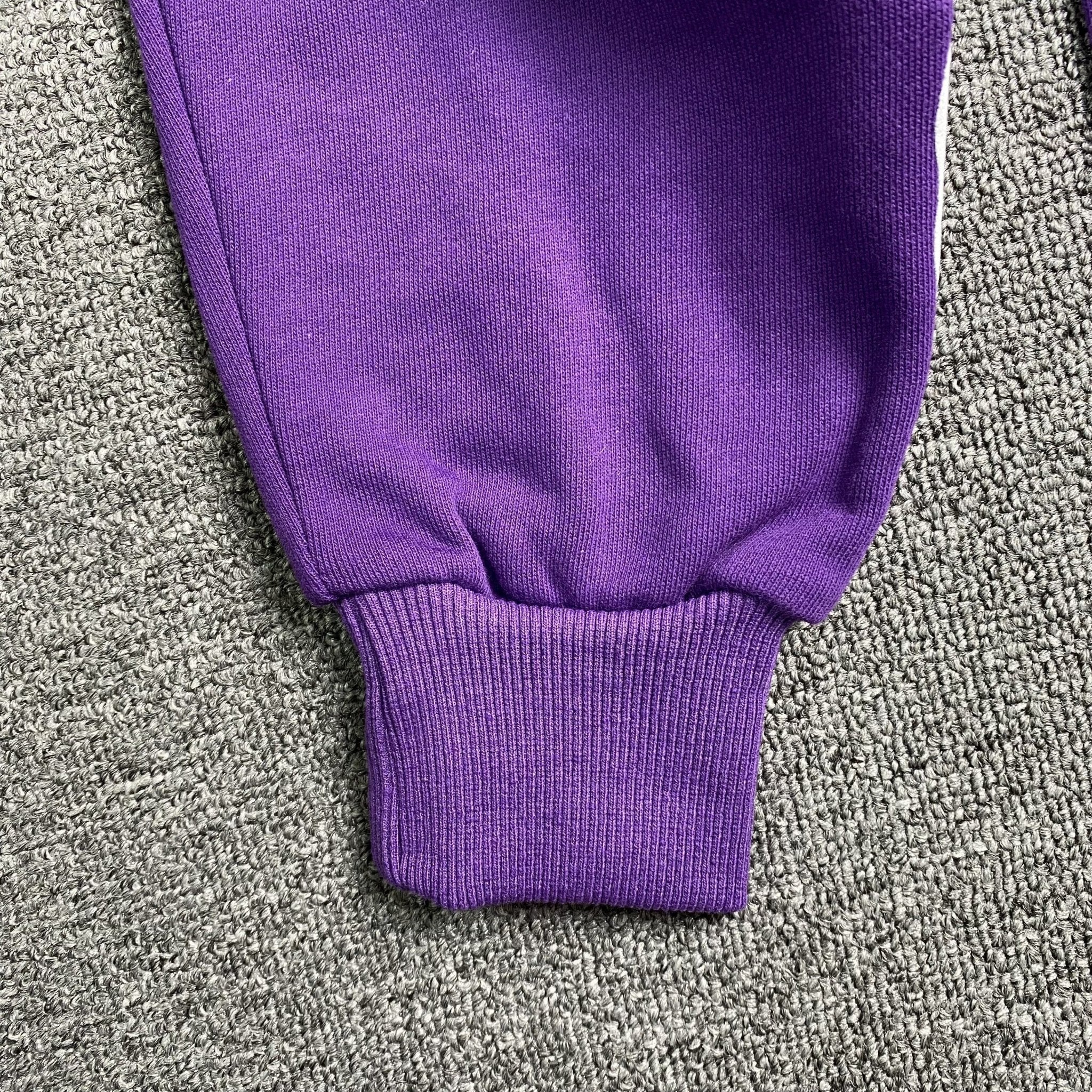DENIM TEARS COTTON WREATH HOODIE PURPLE - netstar