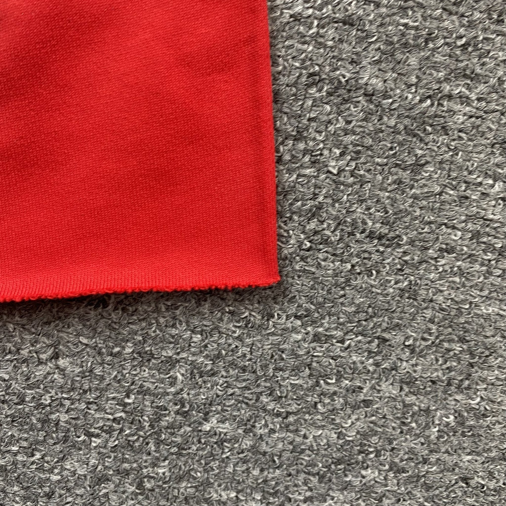 DENIM TEARS COTTON WREATH SHORTS RED - netstar