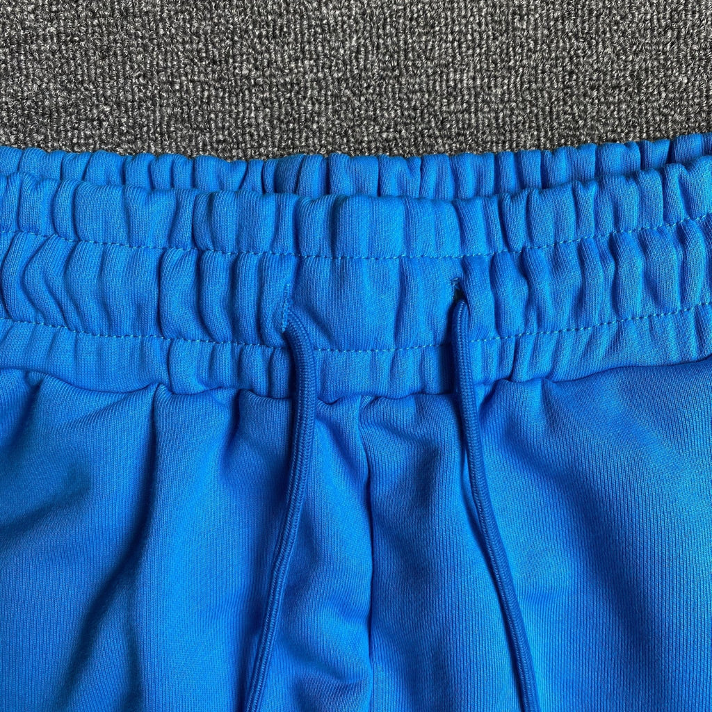 DENIM TEARS COTTON WREATH SWEATPANTS AZURE BLUE - netstar