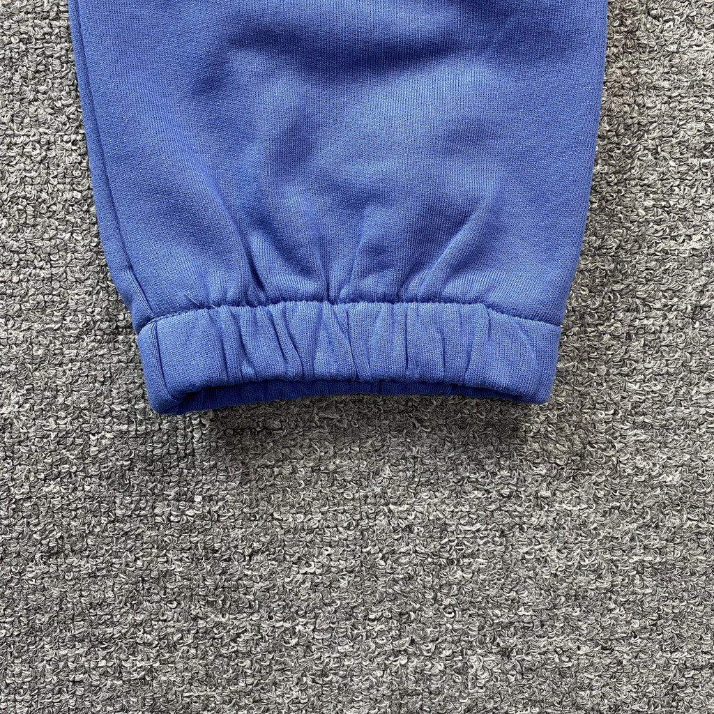 DENIM TEARS COTTON WREATH SWEATPANTS BLUE - netstar