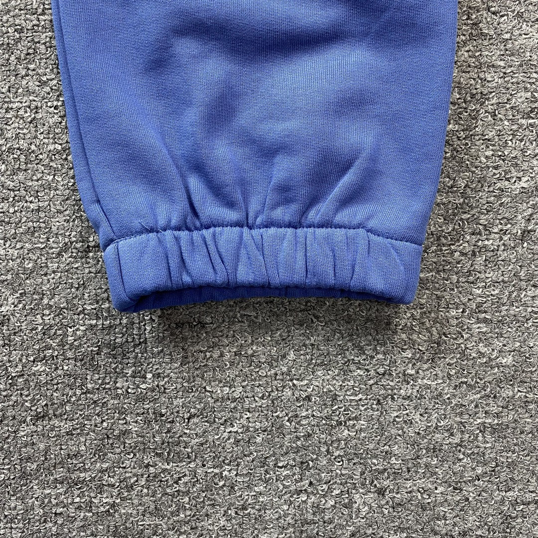 DENIM TEARS COTTON WREATH SWEATPANTS BLUE - netstar
