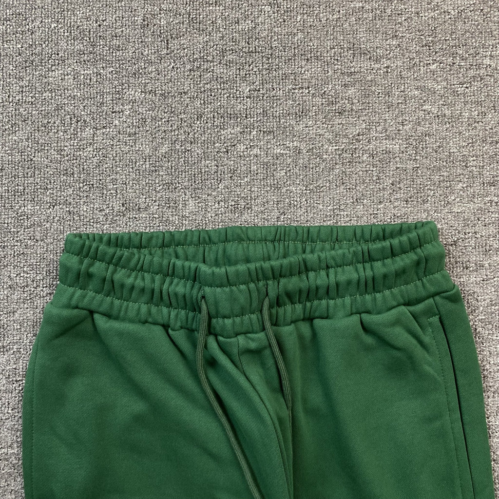 DENIM TEARS COTTON WREATH SWEATPANTS DARK GREEN - netstar