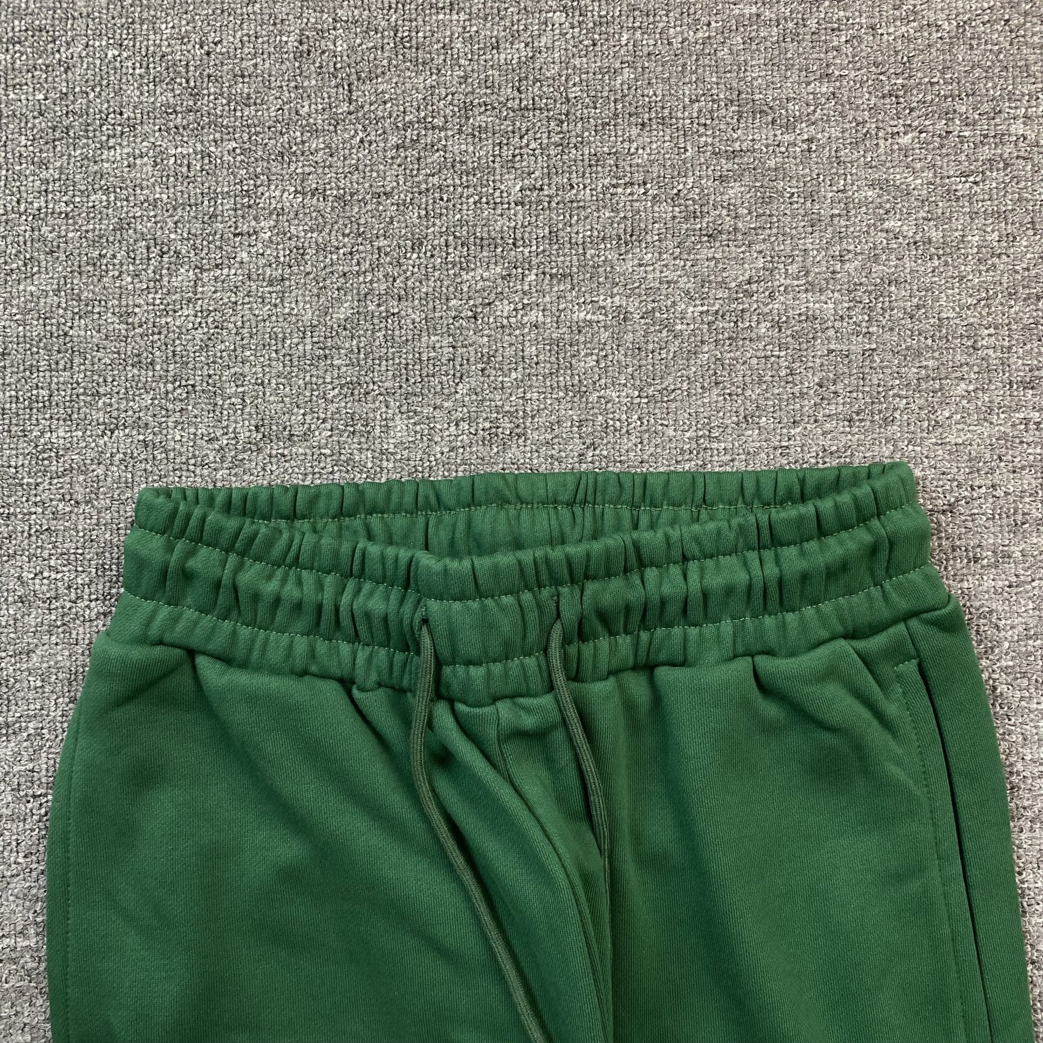 DENIM TEARS COTTON WREATH SWEATPANTS DARK GREEN - netstar