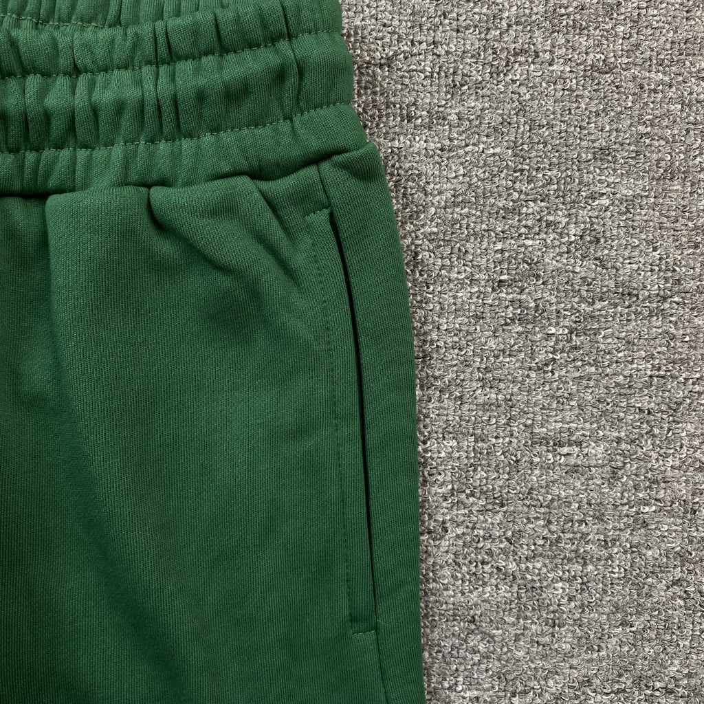 DENIM TEARS COTTON WREATH SWEATPANTS DARK GREEN - netstar