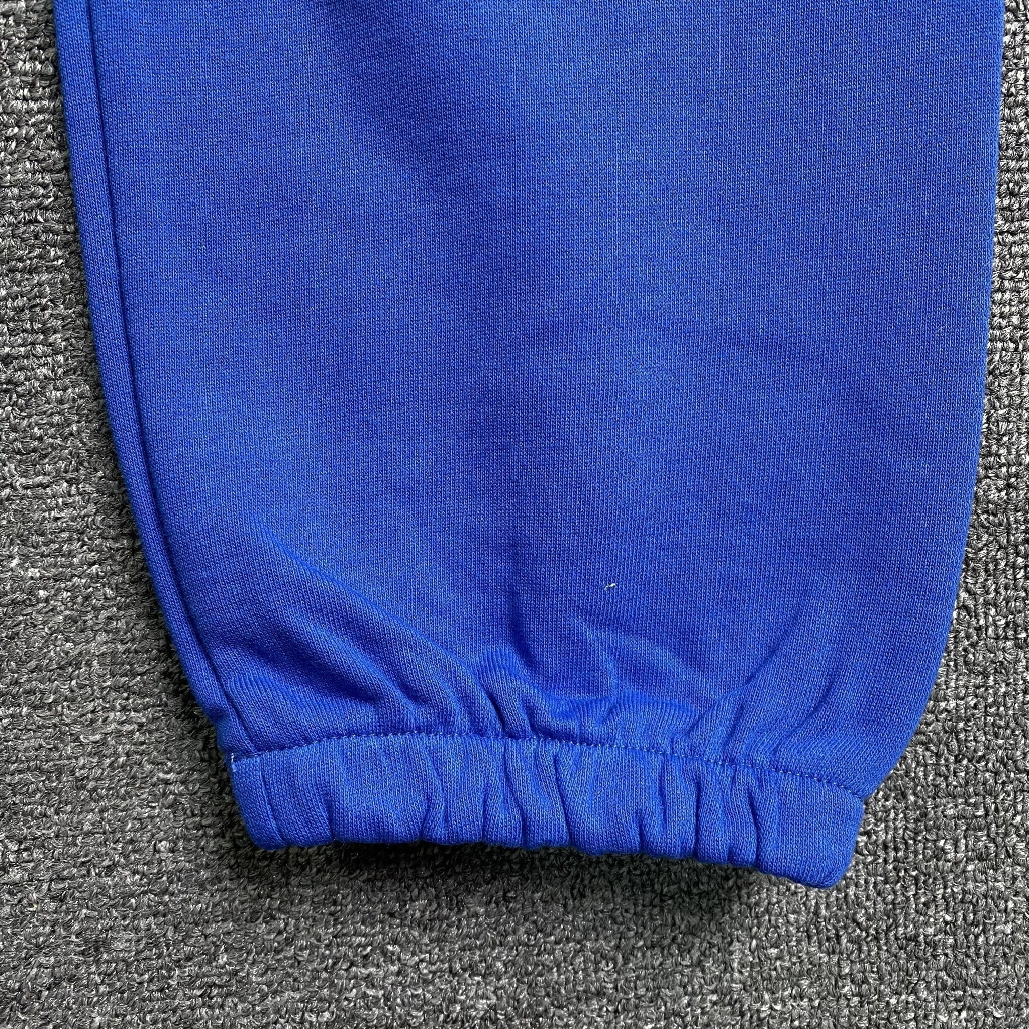 DENIM TEARS COTTON WREATH SWEATPANTS DEEP BLUE - netstar