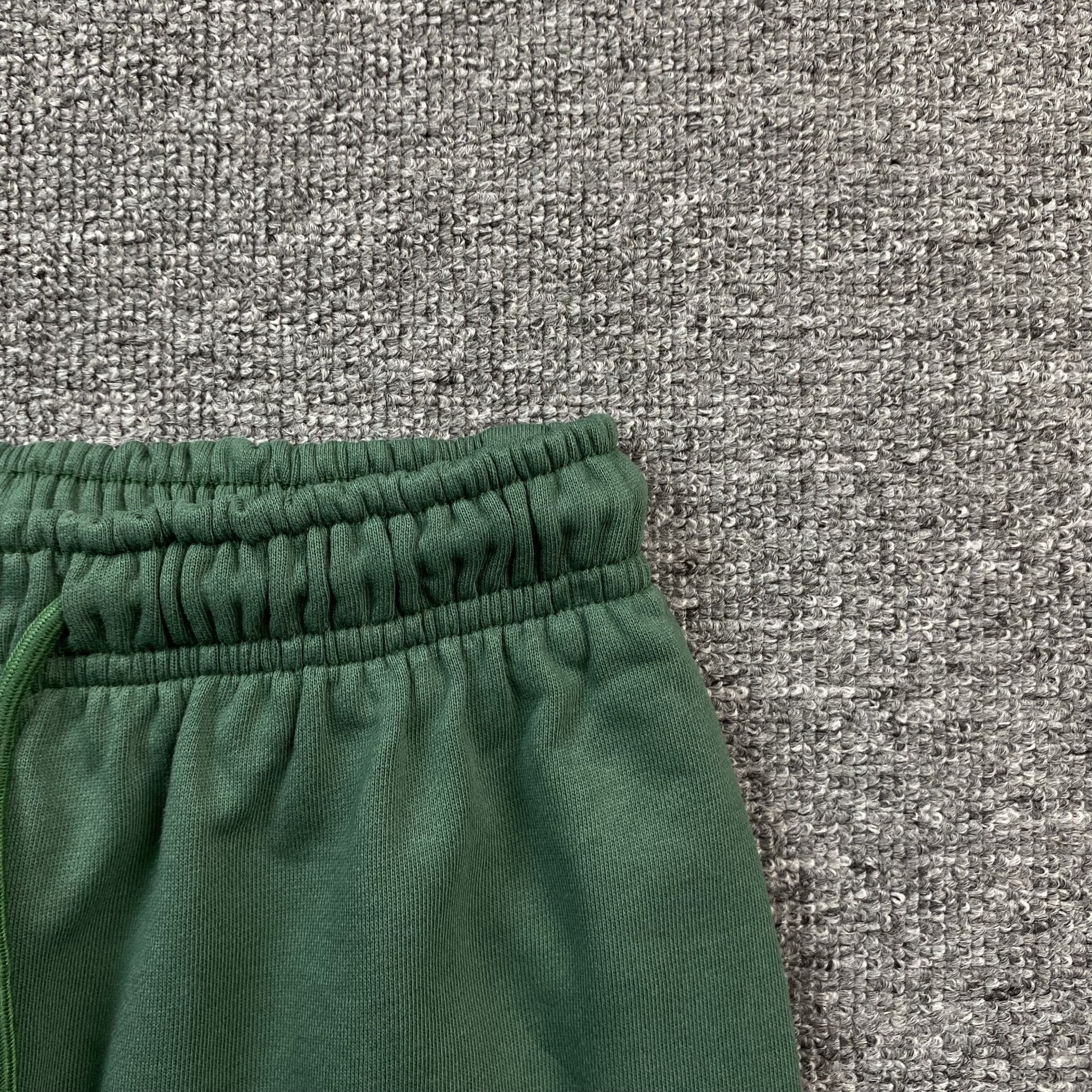 DENIM TEARS COTTON WREATH SWEATPANTS GREEN - netstar