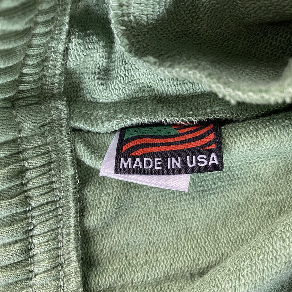 DENIM TEARS COTTON WREATH SWEATPANTS LIGHT GREEN - netstar