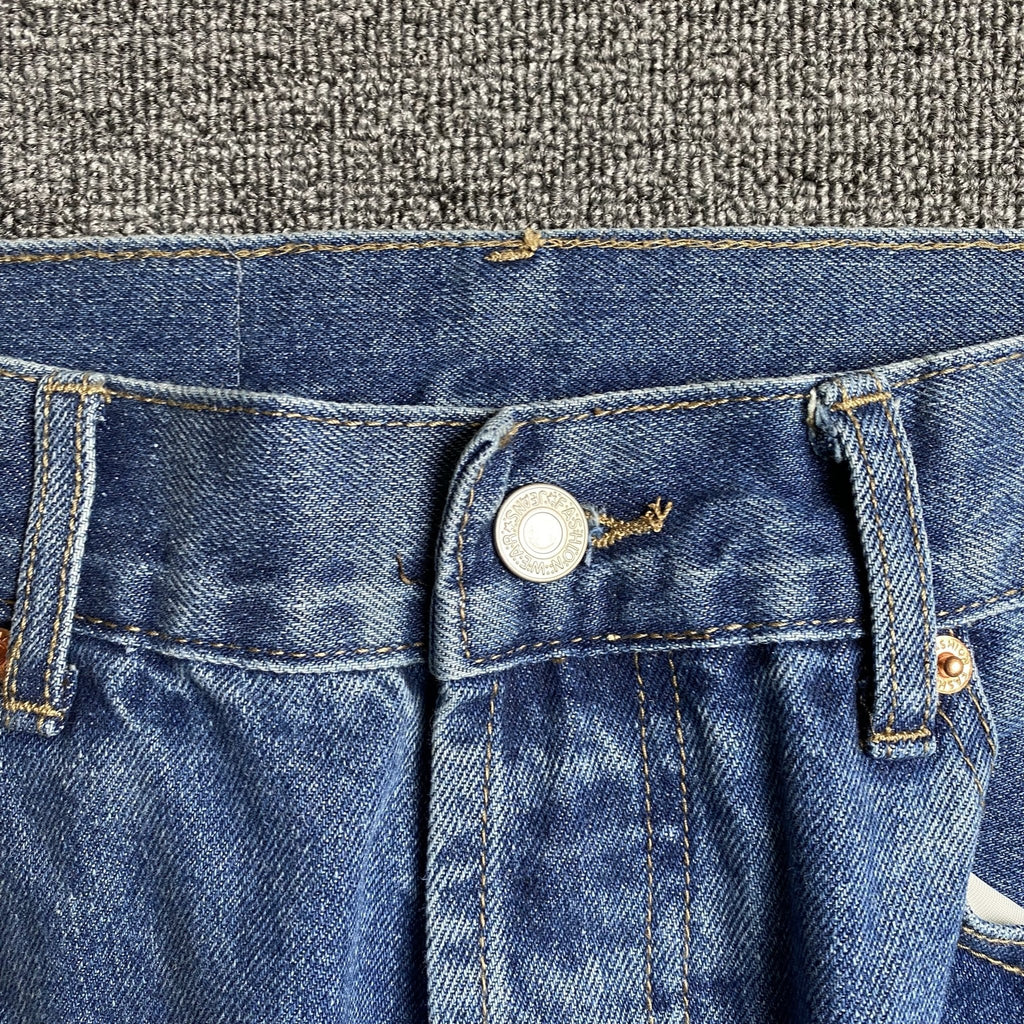DENIM TEARS x LEVI'S COTTON WREATH JEANS BLUE - netstar
