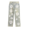 DENIM TEARS x LEVI'S DIRTY WASH WREATH JEANS LIGHT WASH - netstar