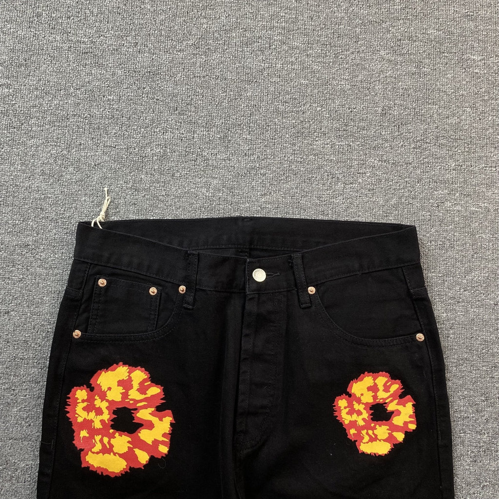 DENIM TEARS x OFFSET JEANS BLACK - netstar