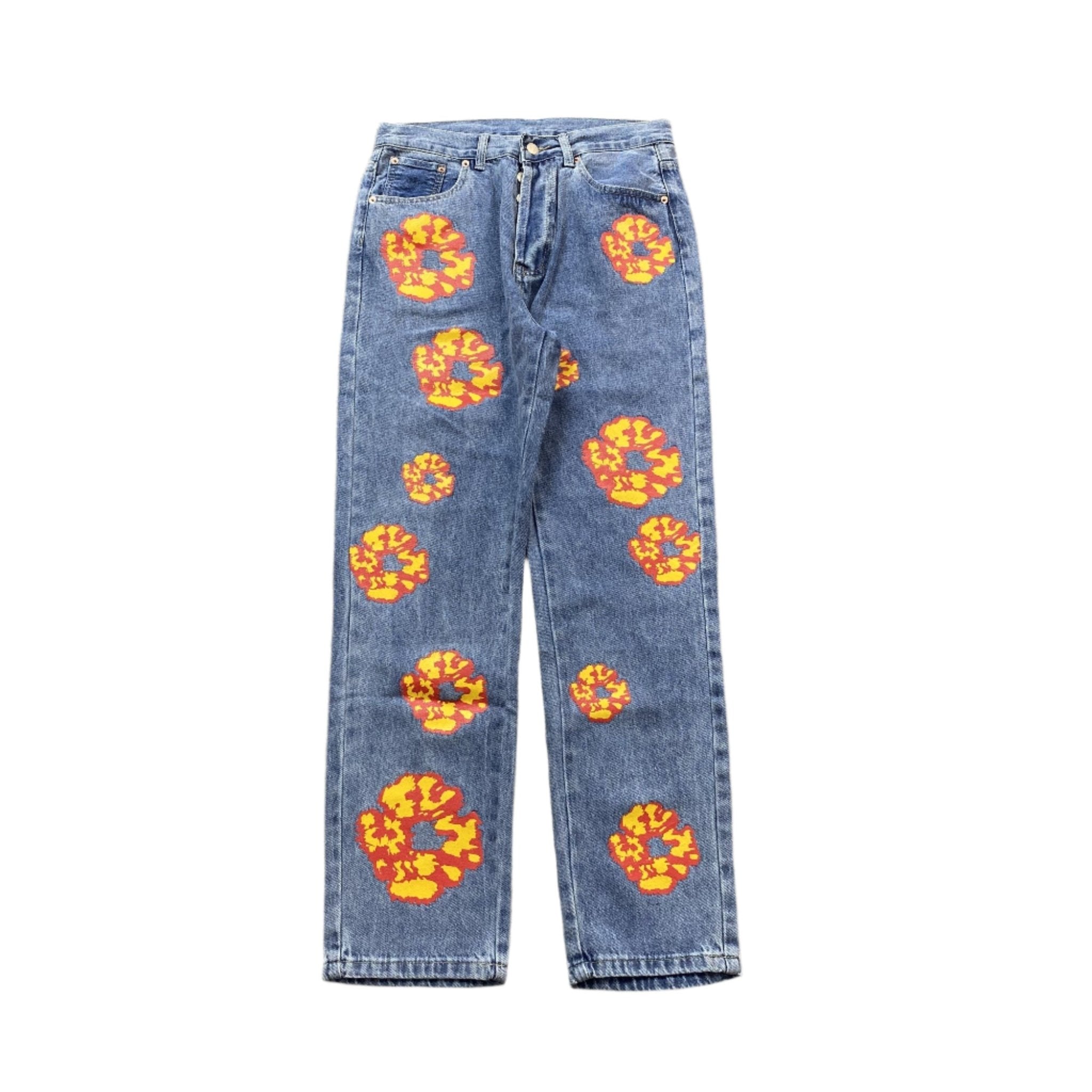 DENIM TEARS x OFFSET JEANS LIGHT WASH - netstar
