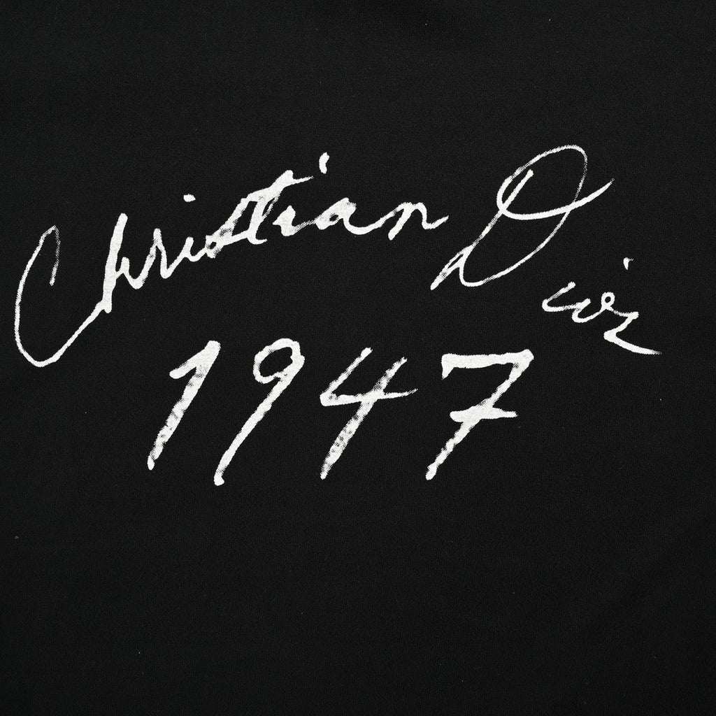 Dior 1947 Signature Black T-Shirt - netstar