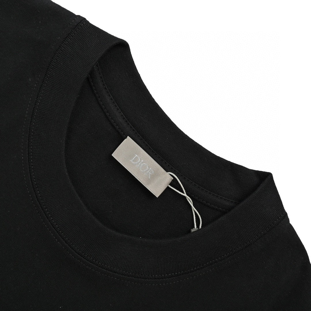 Dior 1947 Signature Black T-Shirt - netstar