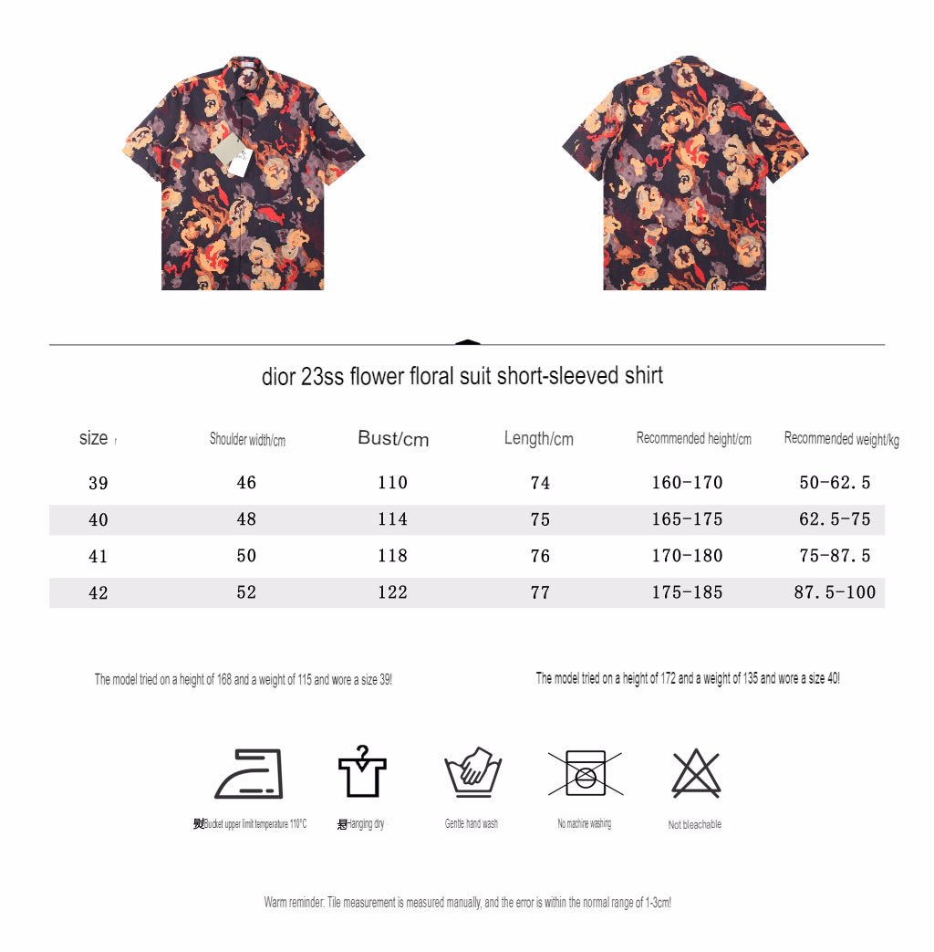 Dior Abstract Floral Print Shirt - netstar