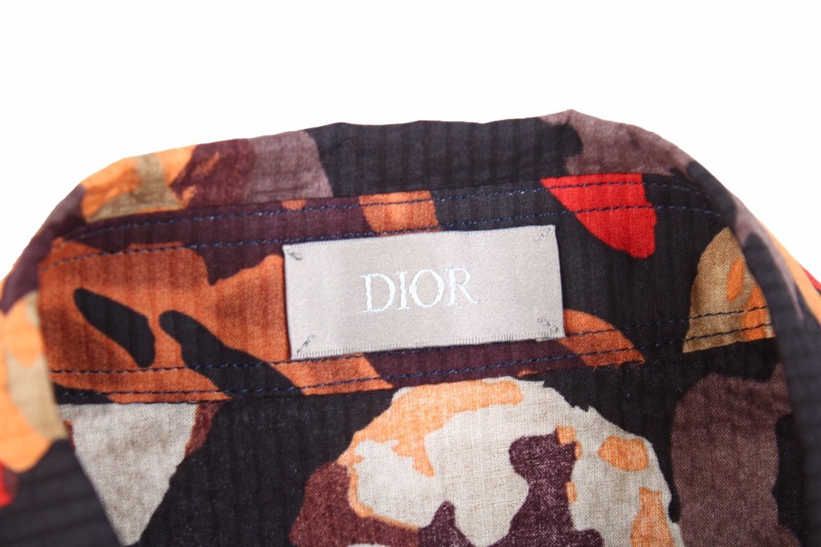 Dior Abstract Floral Print Shirt - netstar
