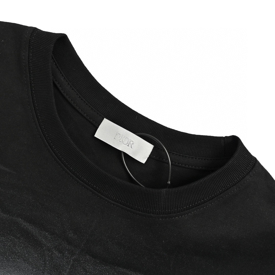 Dior Artistic Logo T-Shirt (Black) - netstar