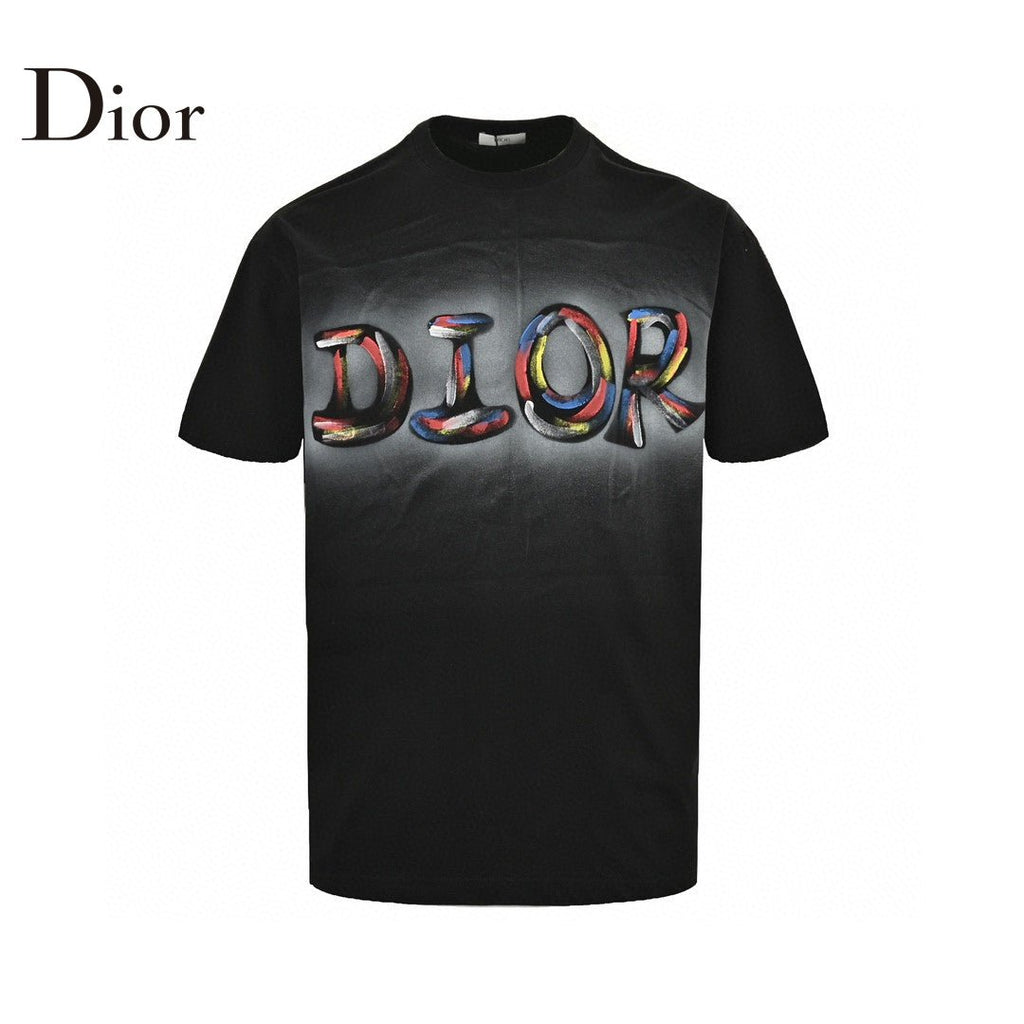 Dior Artistic Logo T-Shirt (Black) - netstar
