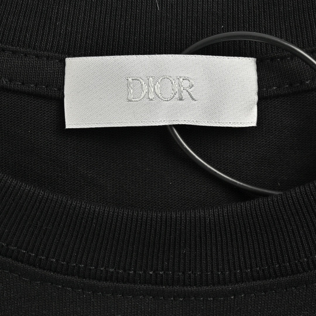 Dior Artistic Logo T-Shirt (Black) - netstar