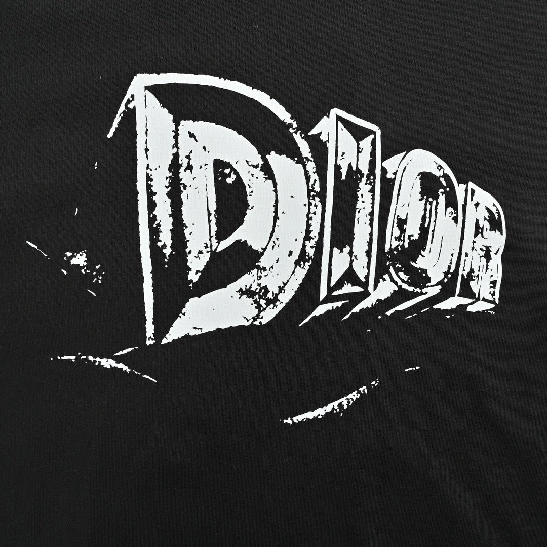 Dior Black Graphic T-Shirt - netstar