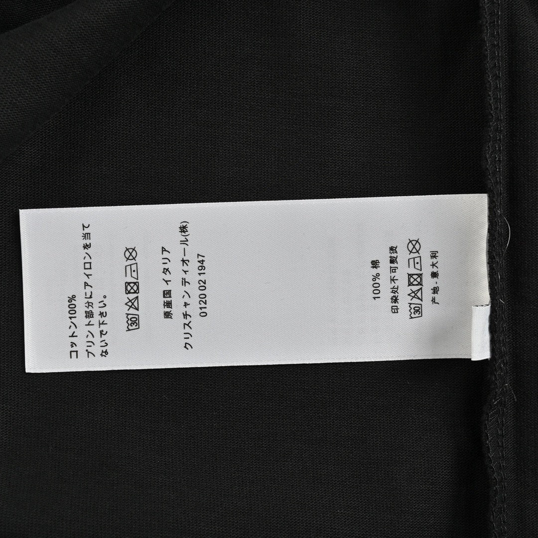 Dior Black Graphic T-Shirt - netstar