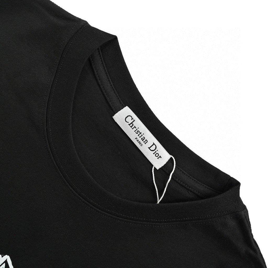 Dior Black Graphic T-Shirt - netstar