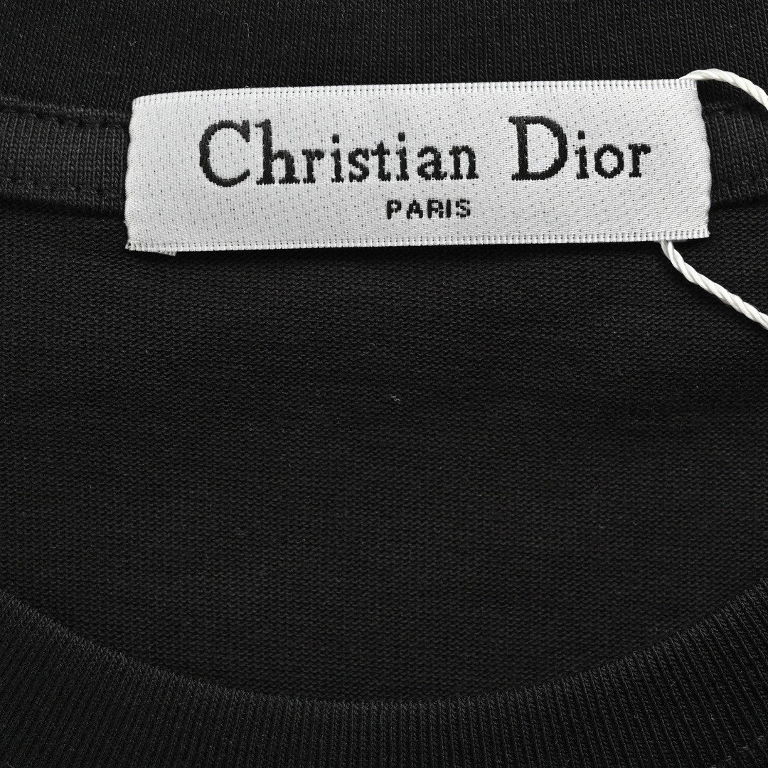 Dior Black Graphic T-Shirt - netstar