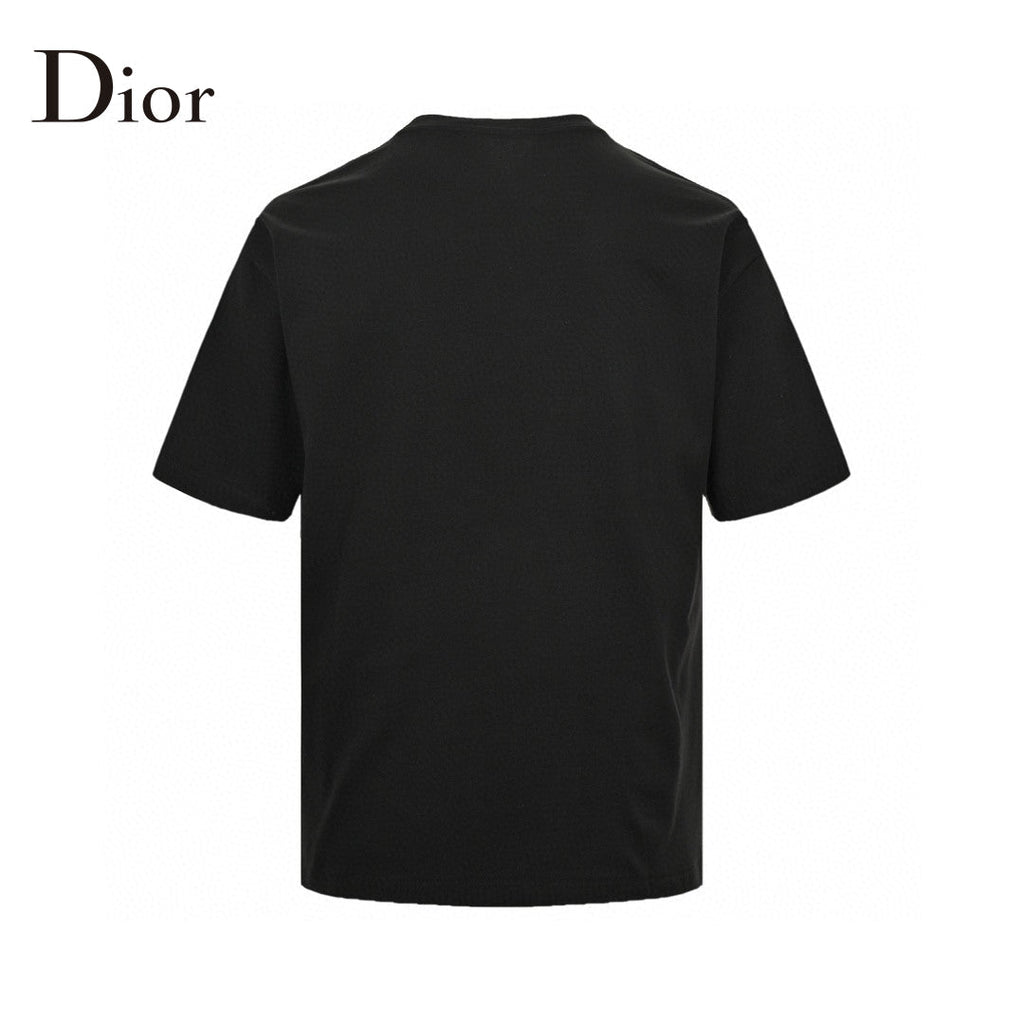 Dior Black Graphic T-Shirt - netstar