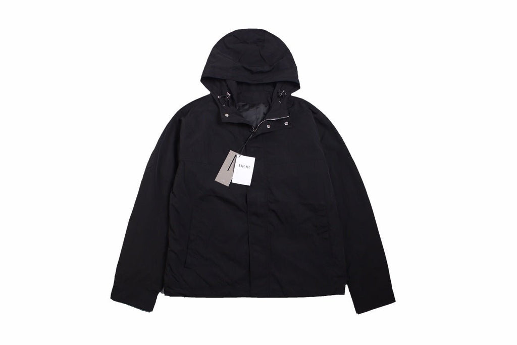Dior Black Hooded Jacket - netstar