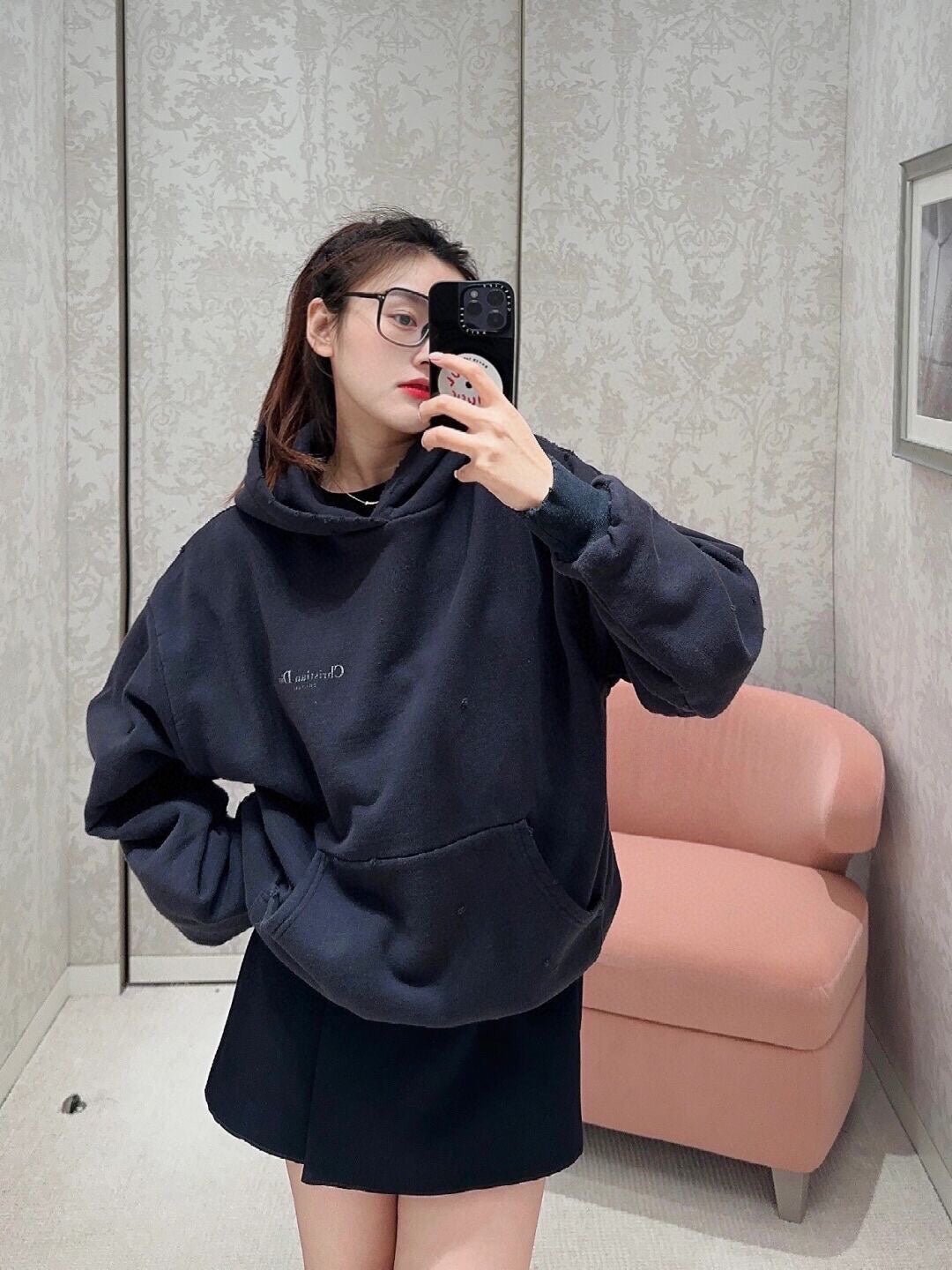 Dior Black Hoodie - netstar