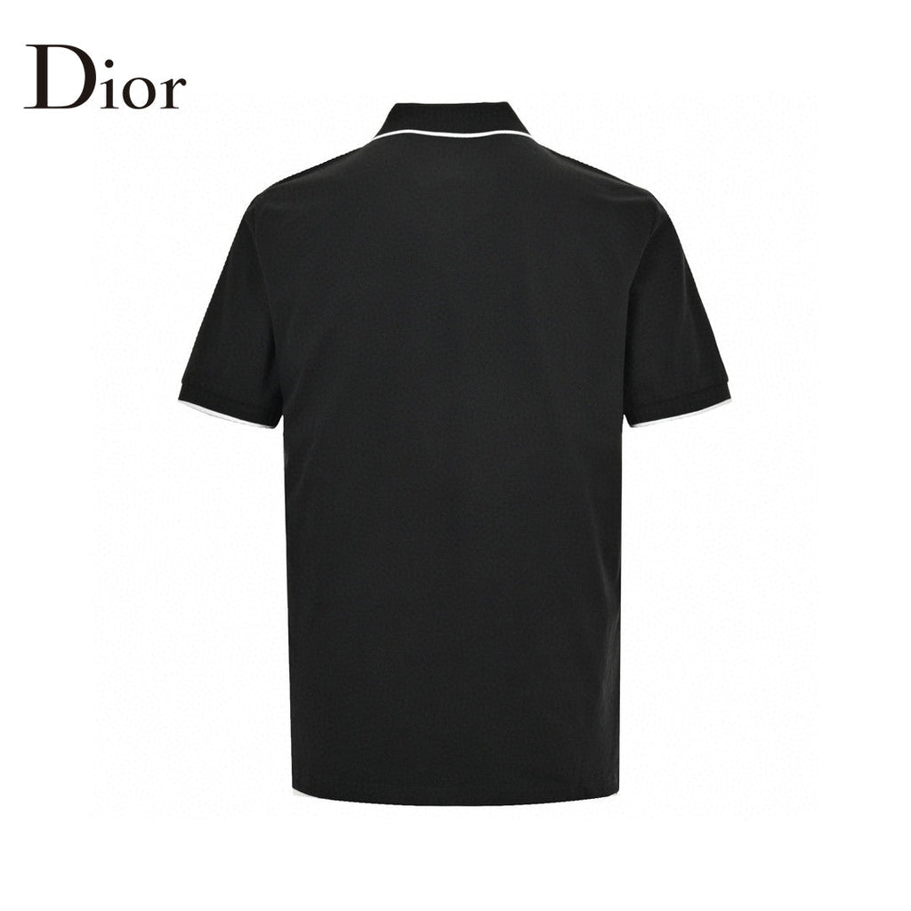 Dior Black Polo Shirt - netstar