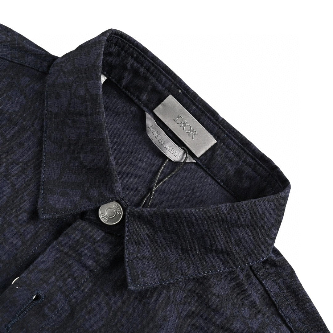 Dior Black Short - Sleeve Shirt - netstar