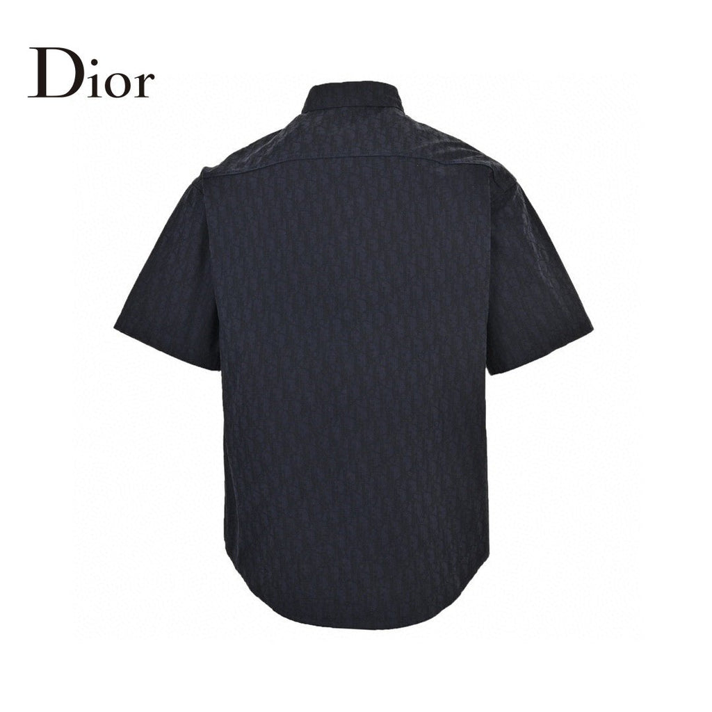Dior Black Short - Sleeve Shirt - netstar