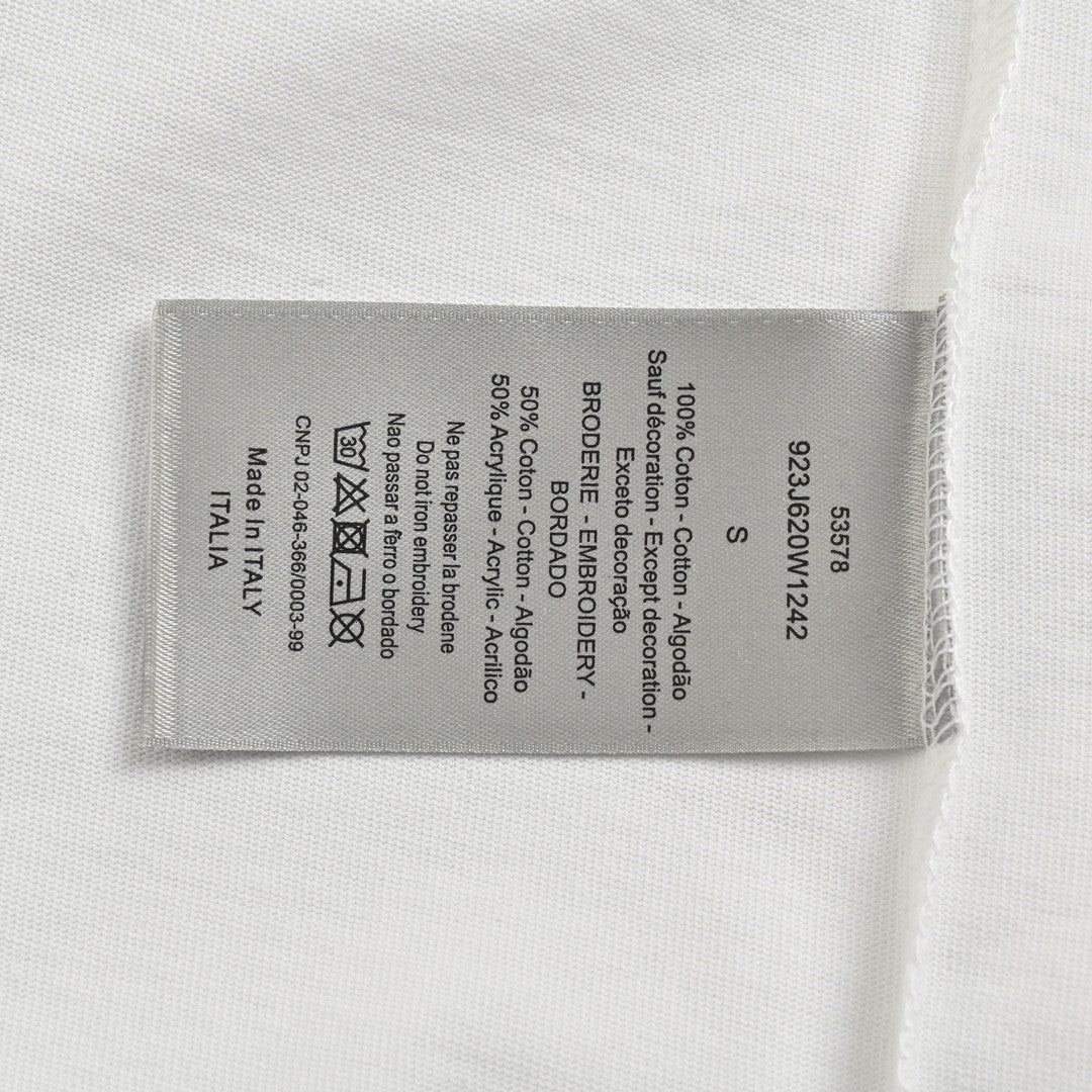 Dior Christian Dior Graphic White T-Shirt - netstar