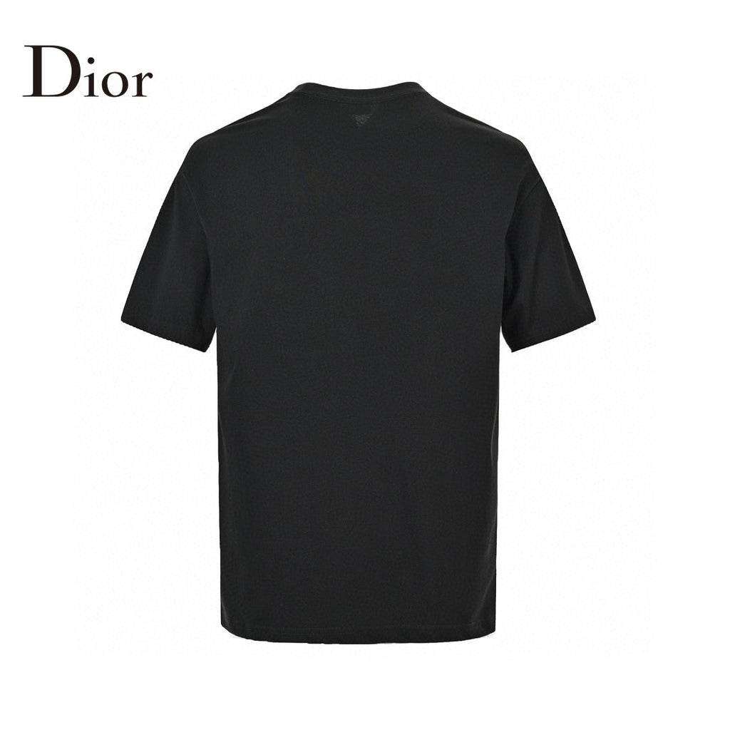 Dior Christian Graphic Black T-Shirt - netstar