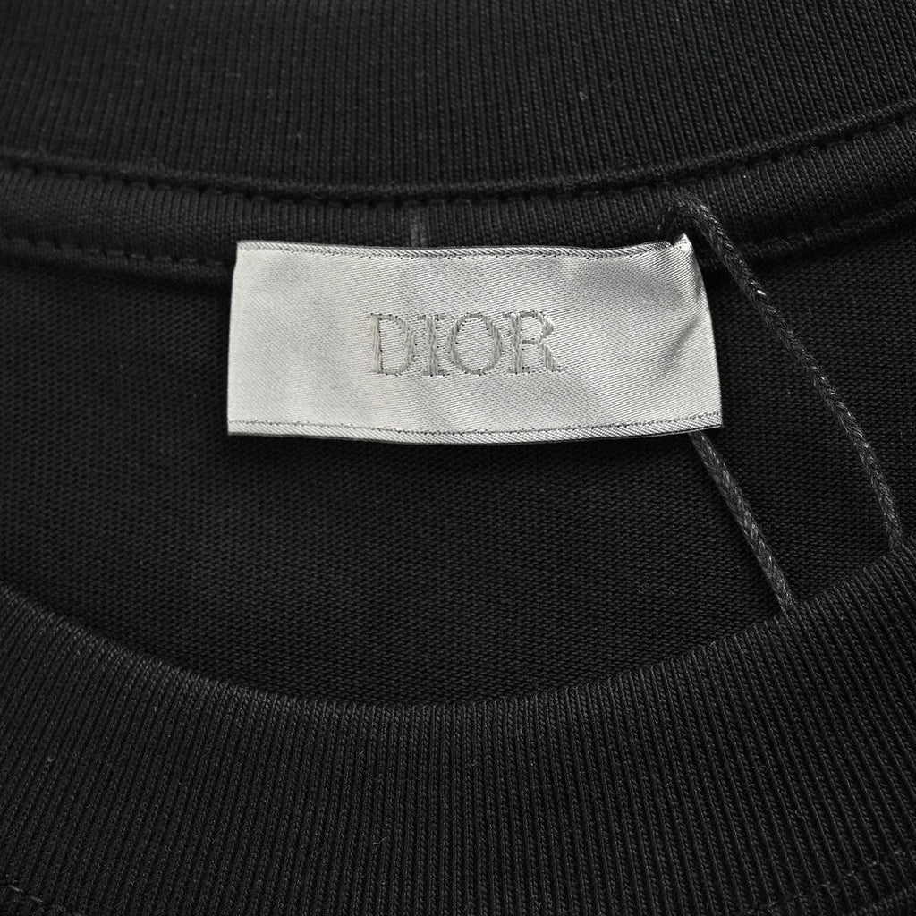 Dior Christian Graphic Black T-Shirt - netstar