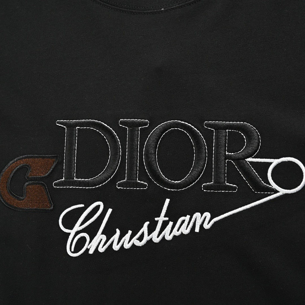 Dior Christian Graphic Black T-Shirt - netstar