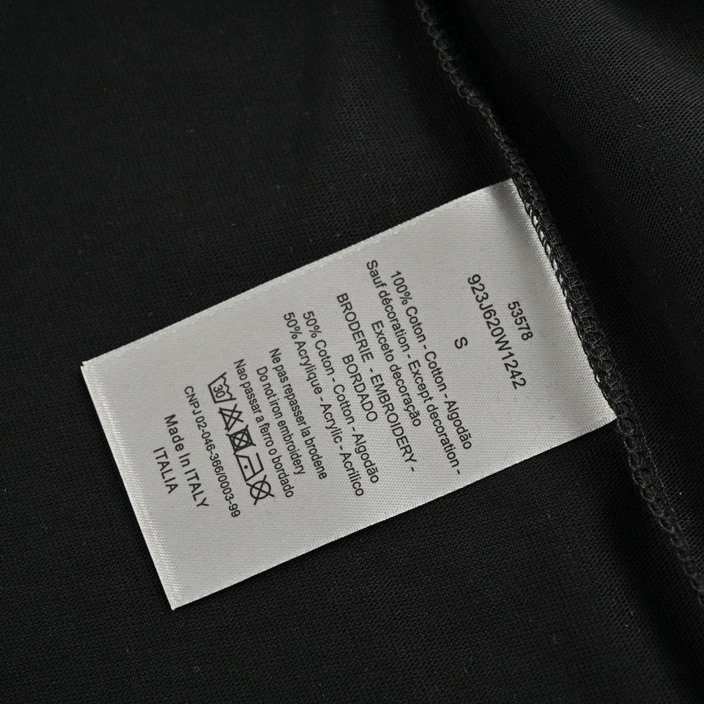 Dior Christian Graphic Black T-Shirt - netstar