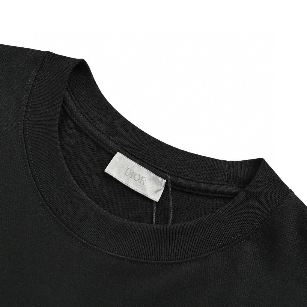 Dior Christian Graphic Black T-Shirt - netstar