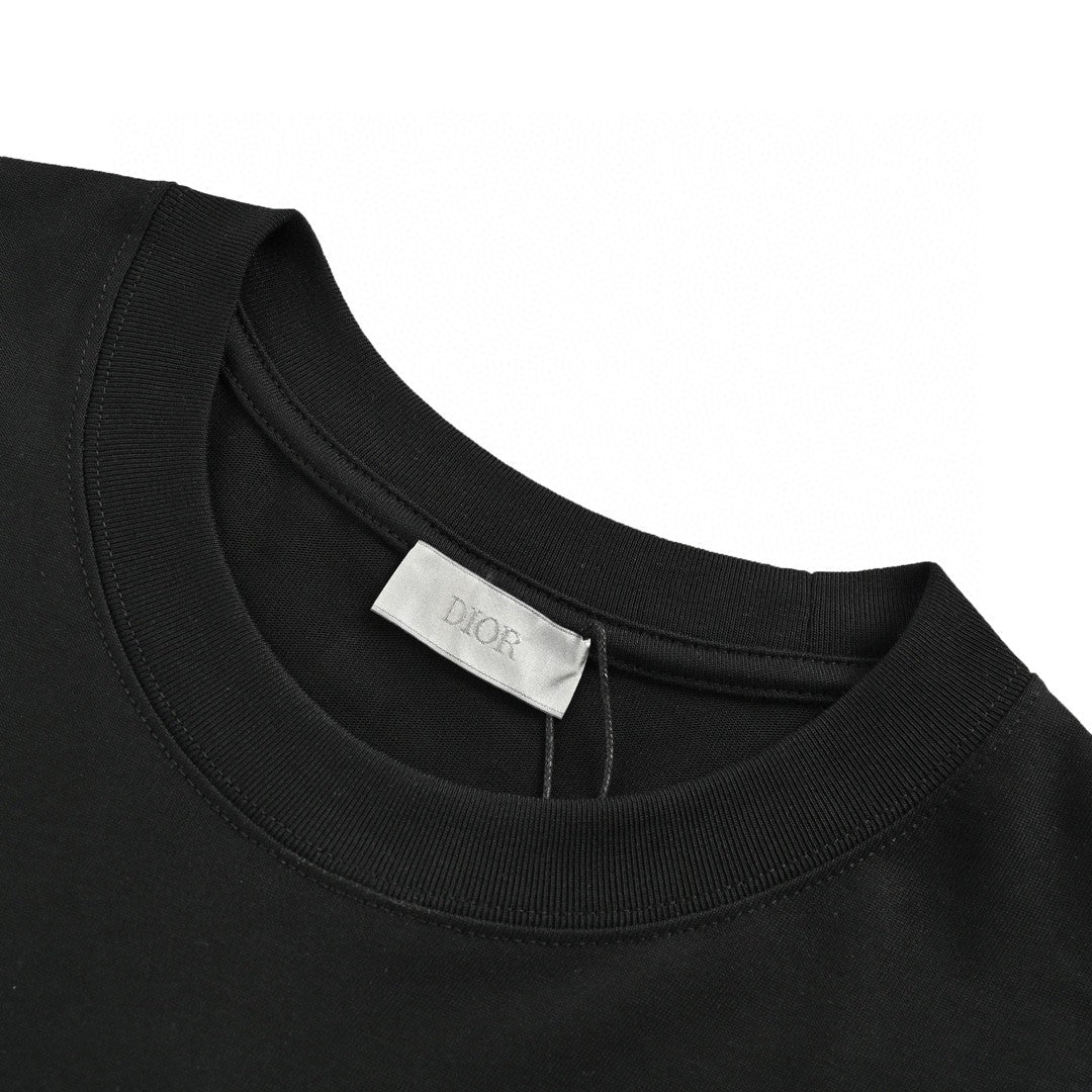 Dior Christian Graphic Black T-Shirt - netstar