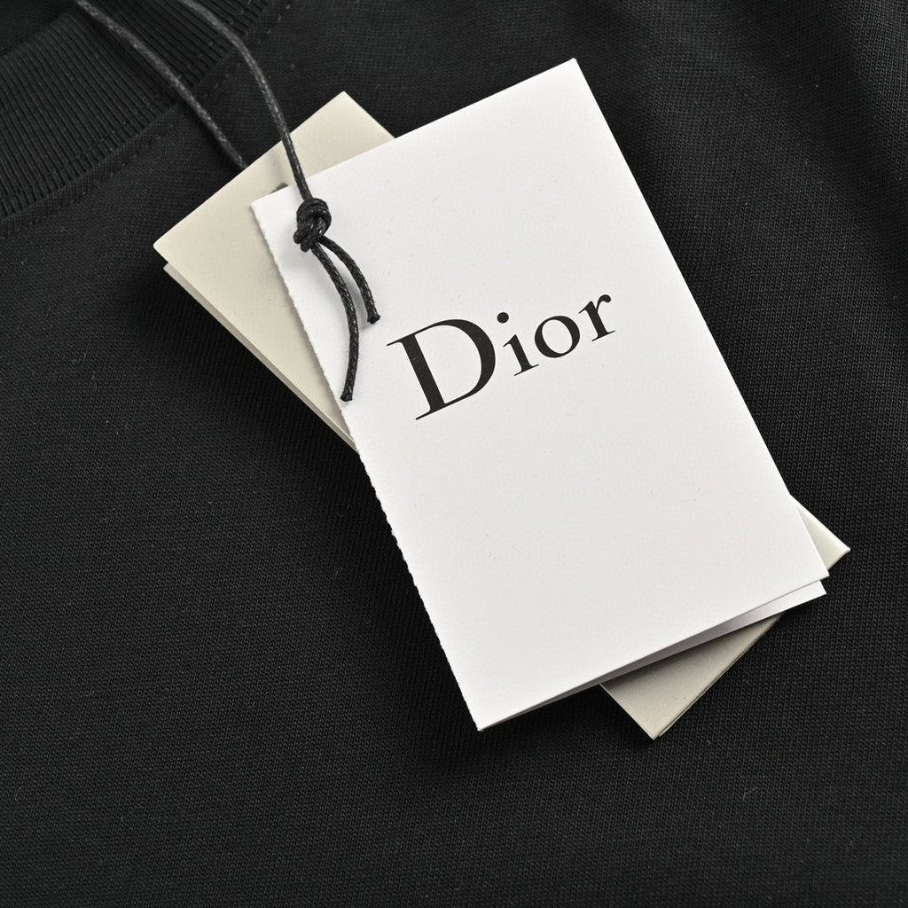Dior Christian Graphic Black T-Shirt - netstar
