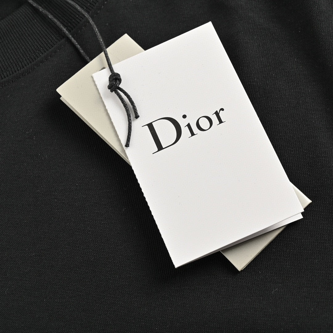 Dior Christian Graphic Black T-Shirt - netstar