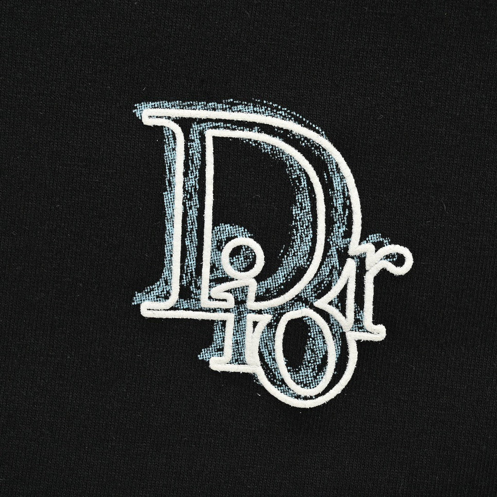 Dior Classic Logo T-Shirt (Black) - netstar