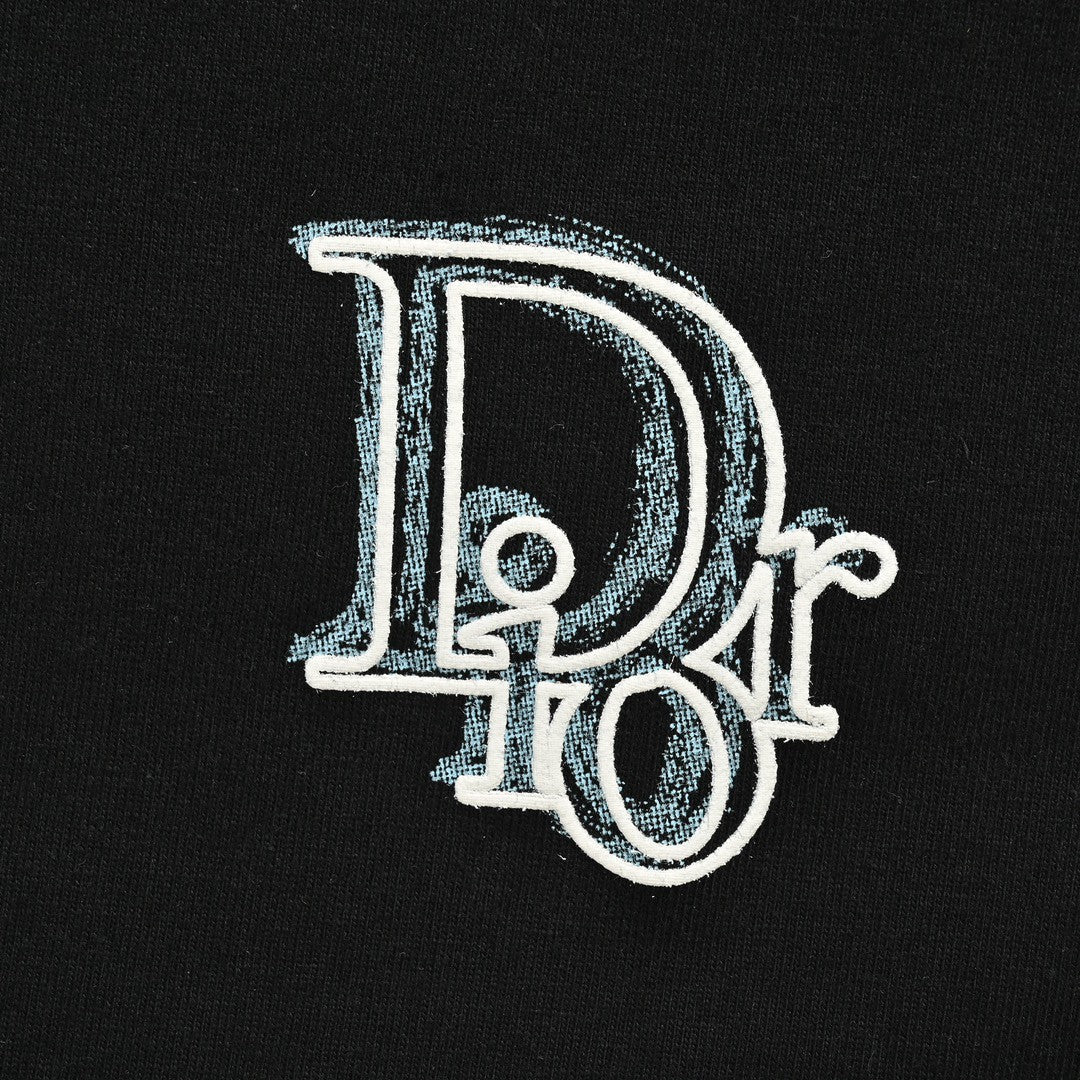 Dior Classic Logo T-Shirt (Black) - netstar