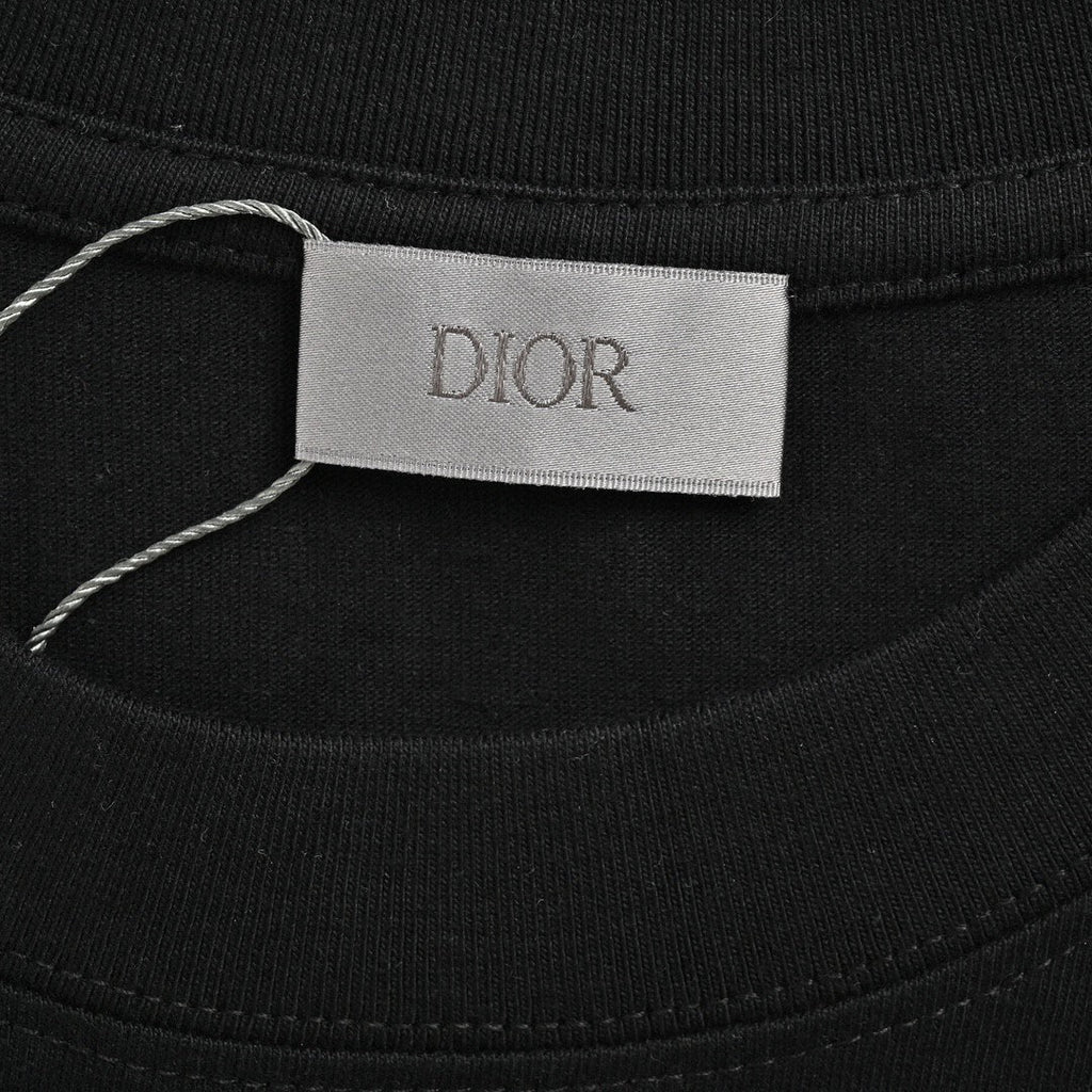 Dior Classic Logo T-Shirt (Black) - netstar