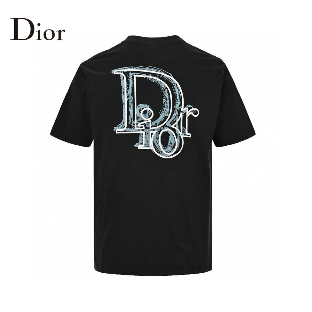 Dior Classic Logo T-Shirt (Black) - netstar